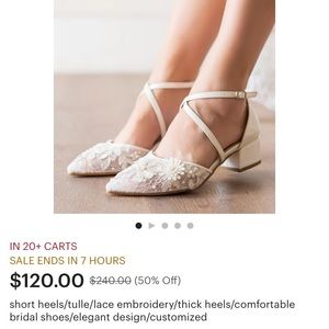 Bridal shoes, wedding shoes, bridesmaids shoes, quinceanera shoes